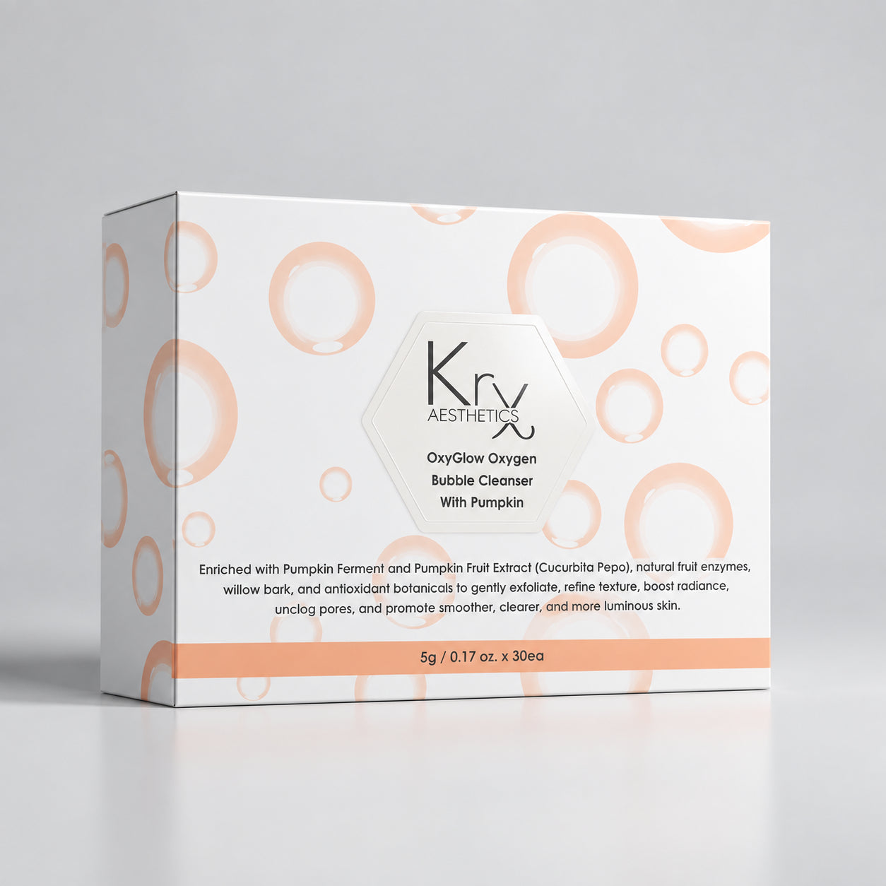 NOVINKA KRX OxyGlow Bubble Cleanser Pumpkin – tekvica