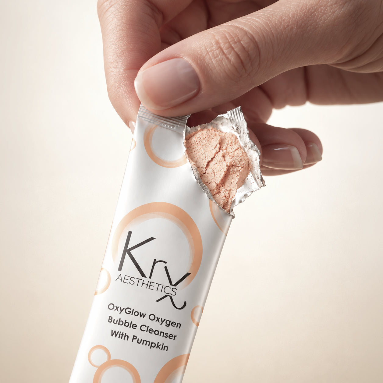 NOVINKA KRX OxyGlow Bubble Cleanser Pumpkin – tekvica